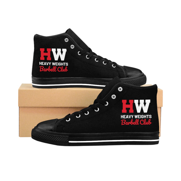 Heavy Weights Barbell Club - Black Sneakers - Classic Logo