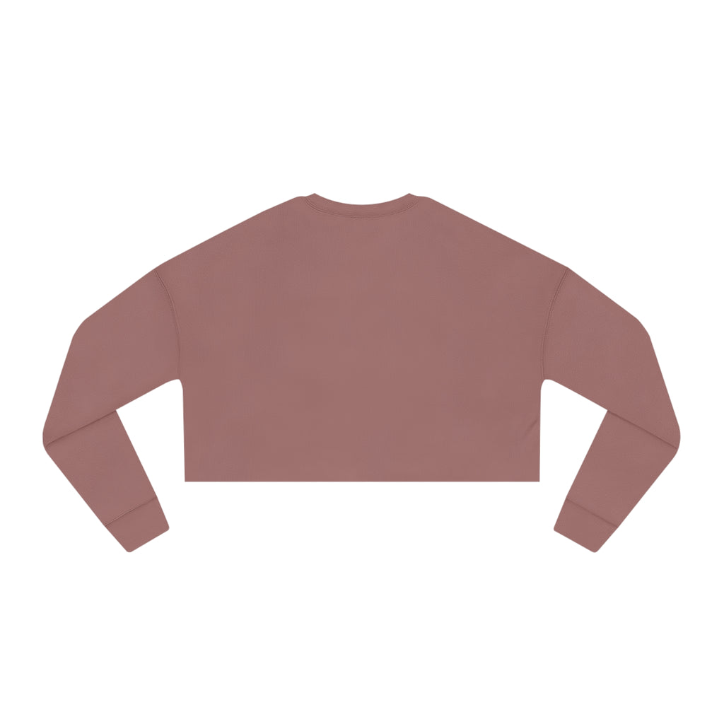 Women's Cropped Sweatshirt - White Original Logo