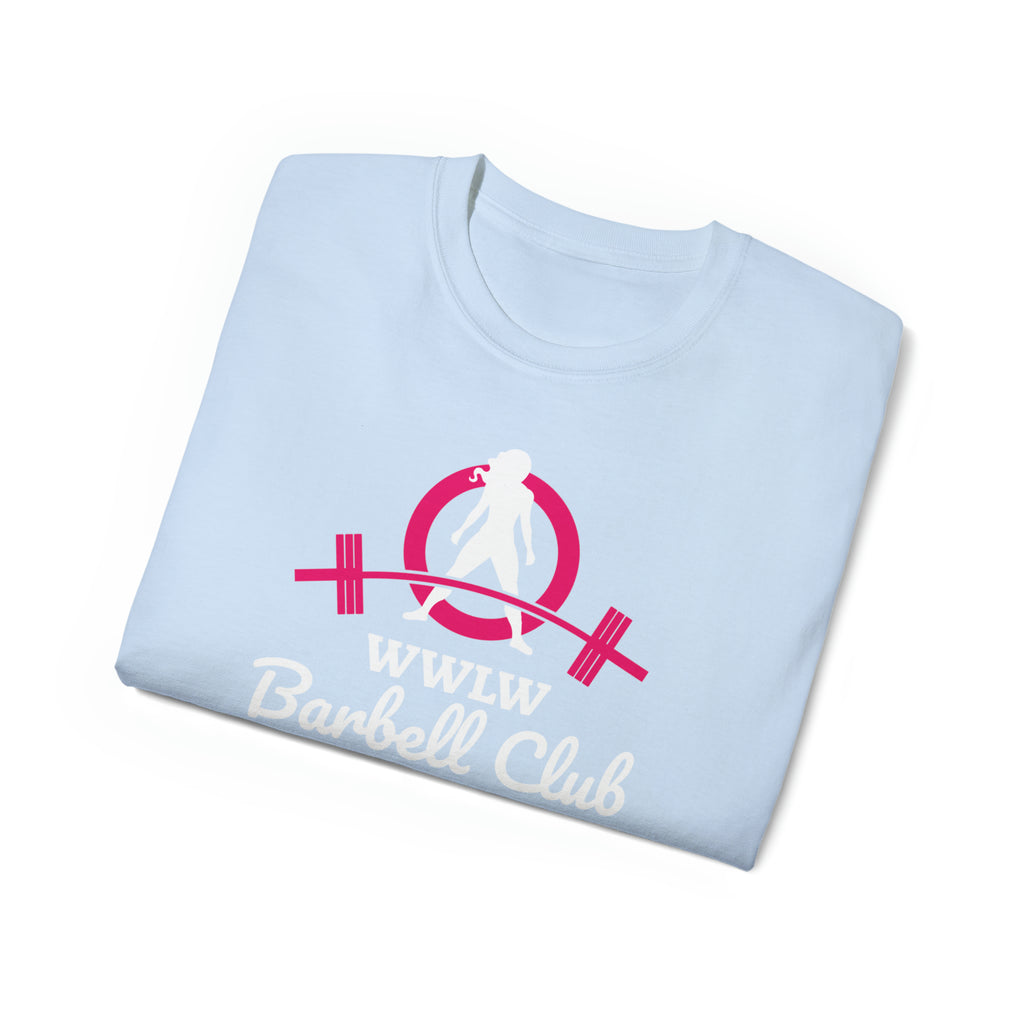 Barbell Club - Unisex Ultra Cotton Tee - Colored Logo Dark