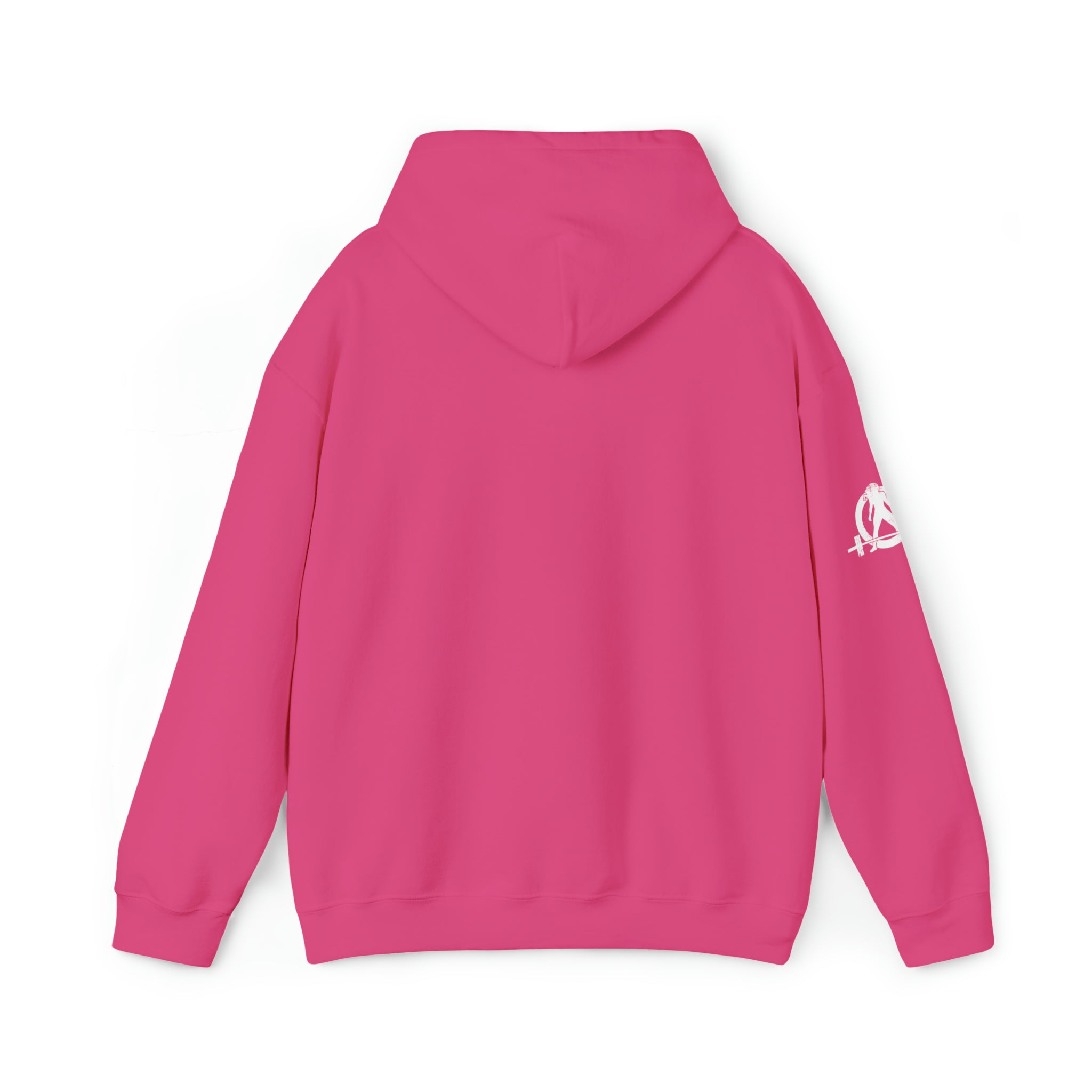 I Could Hip Thrust You - Unisex Heavy Blend Hooded Sweatshirt - White Logo on Front & Right Sleeve