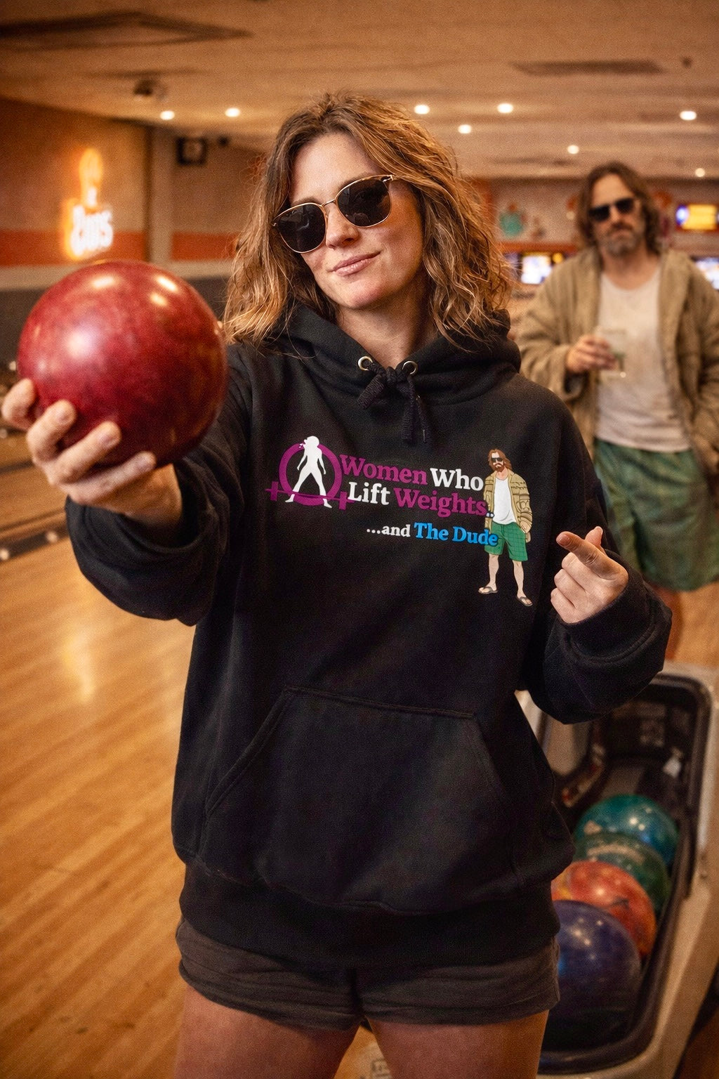 WWLW & The Dude - Unisex Heavy Blend™ Hooded Sweatshirt 😎