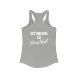 Strong Is Beautiful - Women's Ideal Racerback Tank - Classic Logo - (BEST SELLER)