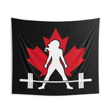 Indoor Wall Tapestries - Canada Dark Logo