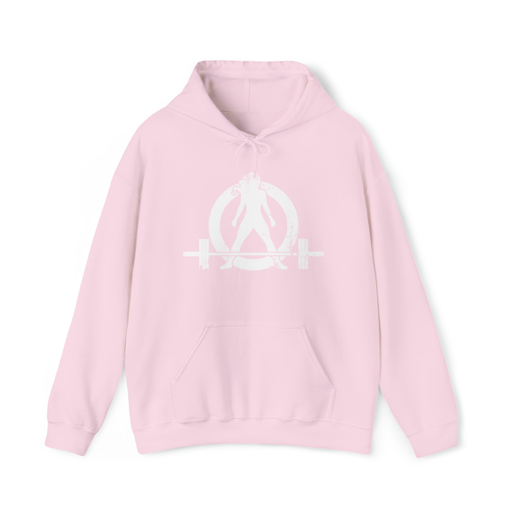 I Could Deadlift You. - Unisex Heavy Blend Hooded Sweatshirt - White Logo on Back