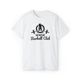 Barbell Club - Unisex Ultra Cotton Tee - Black Logo