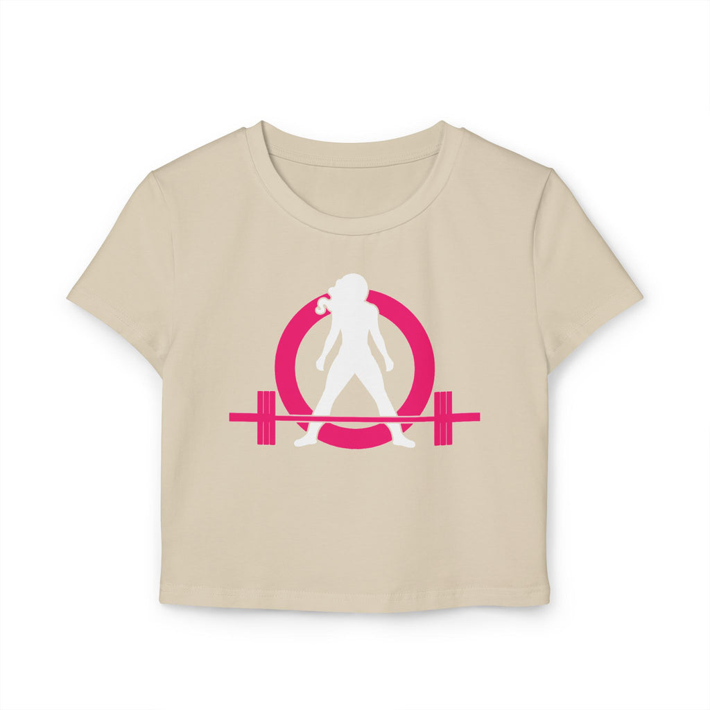 WWLW Women’s Baby Tee – Color Inverted Logo