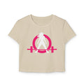 WWLW Women’s Baby Tee – Color Inverted Logo