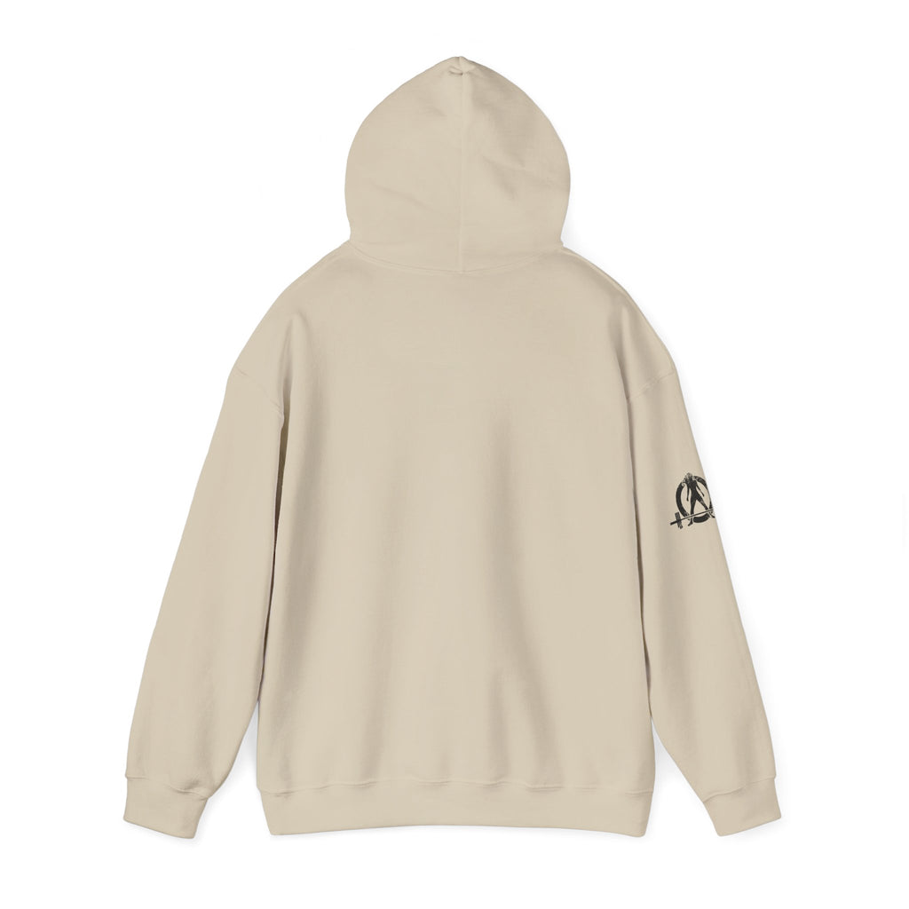 WWLW “Squat • Bench • Deadlift • Repeat” Hoodie - Front Logo Black