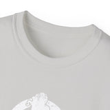 Kick Your Ass - Unisex Ultra Cotton Tee - White Distressed Logo