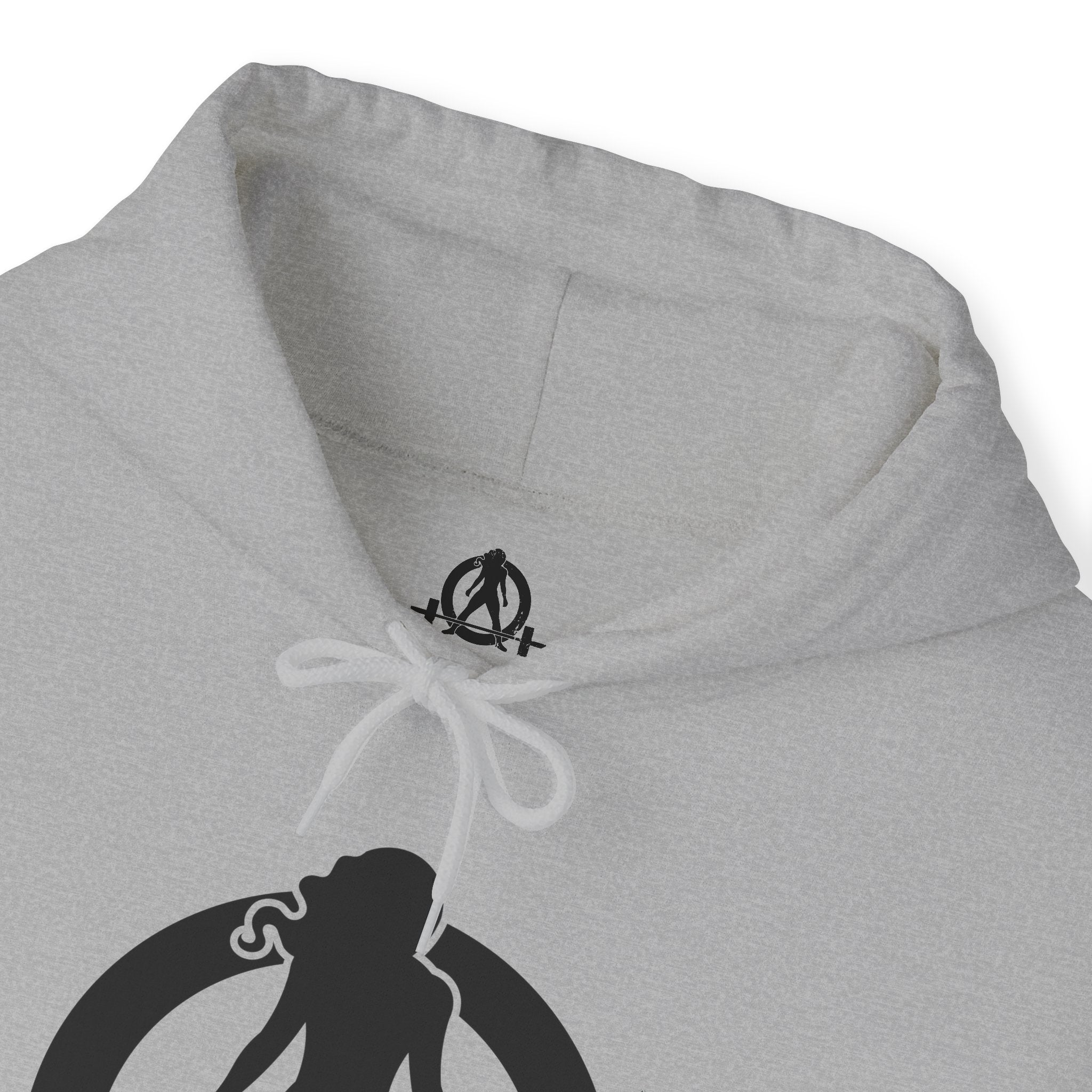 Iron Sharpens Iron - Unisex Heavy Blend Hooded Sweatshirt - Black Print on Front & Back