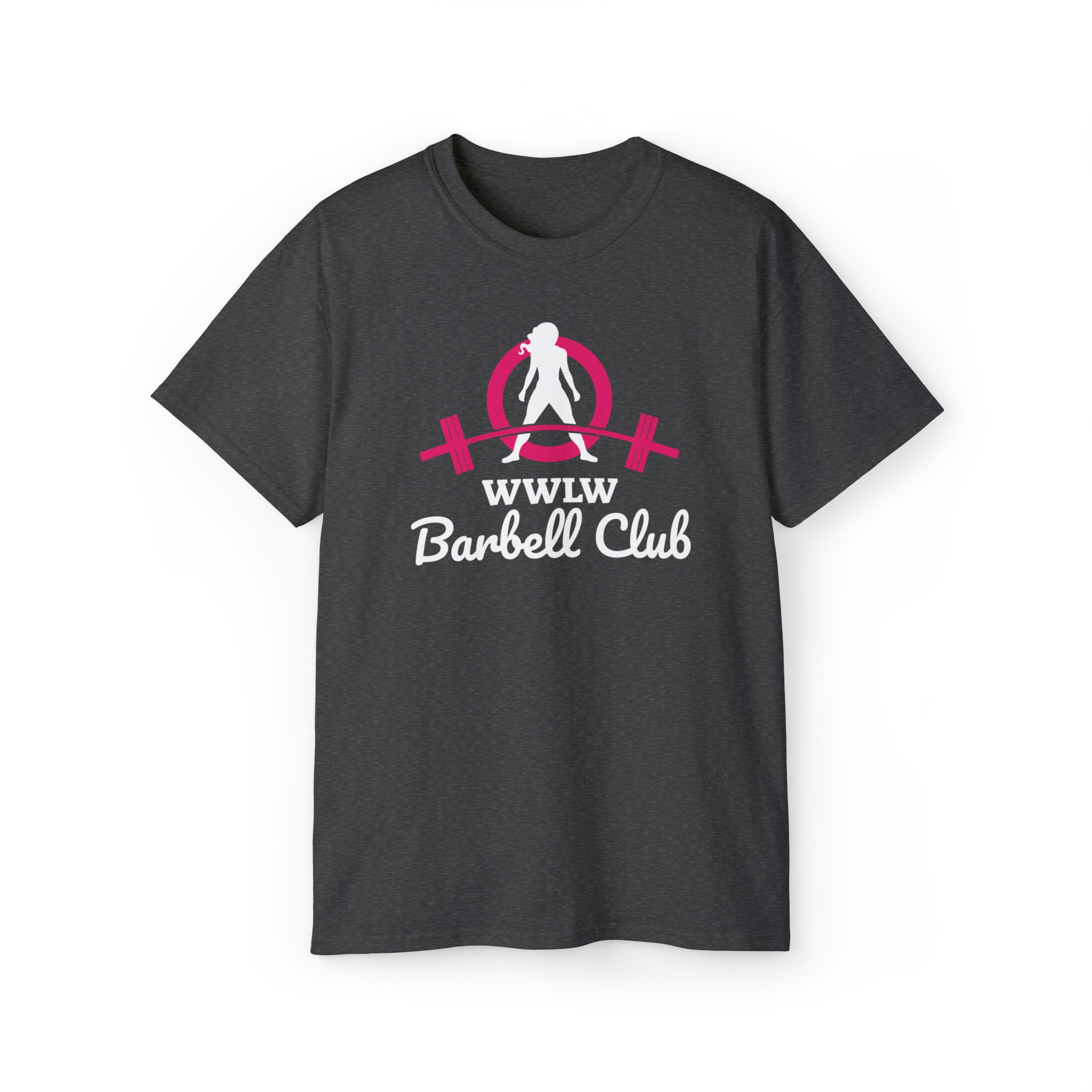 Barbell Club - Unisex Ultra Cotton Tee - Colored Logo Dark