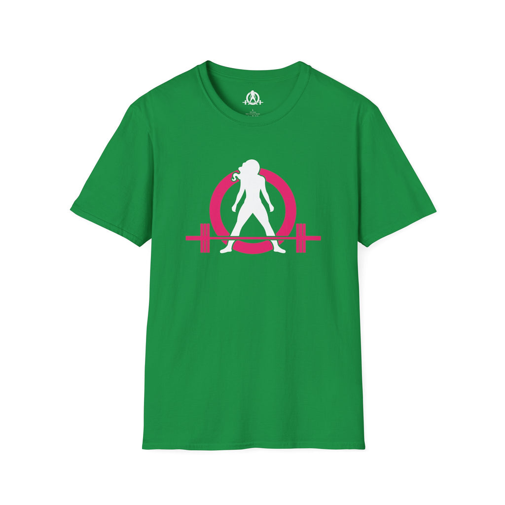 Strong Is Beautiful  - Unisex Softstyle T-Shirt - White Print on on back.