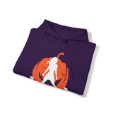 Halloween Deadlifts V2 - Unisex Heavy Blend Hooded Sweatshirt - Dark Logo