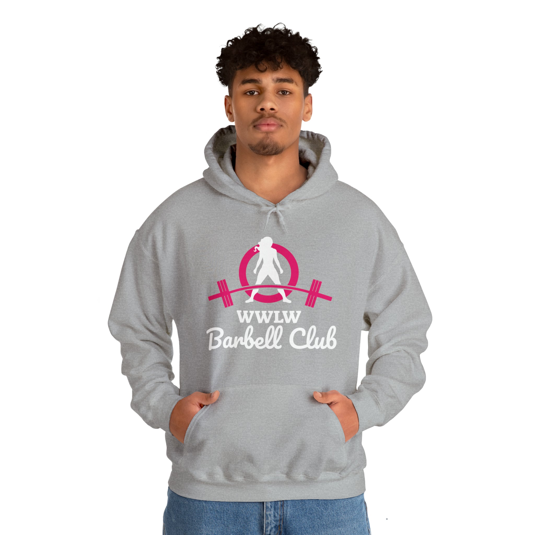 Barbell Club Classic Logo - Unisex Heavy Blend Hooded Sweatshirt