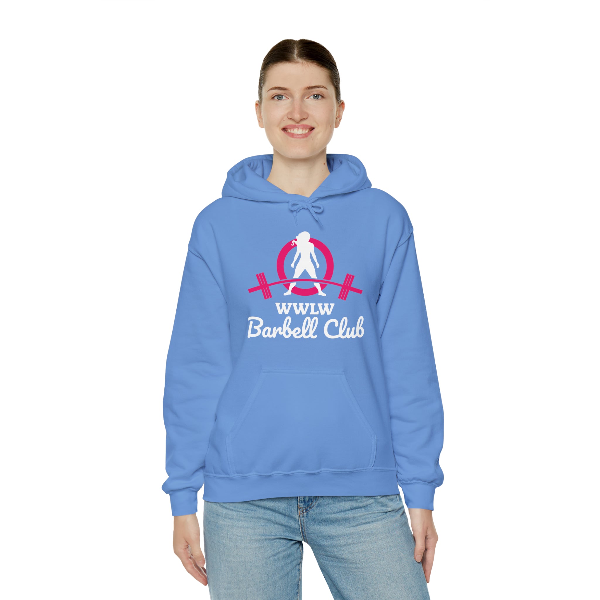 Barbell Club Classic Logo - Unisex Heavy Blend Hooded Sweatshirt
