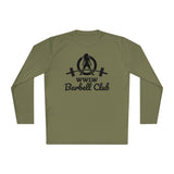 Barbell Club - Unisex Lightweight Long Sleeve Tee - Black Logo
