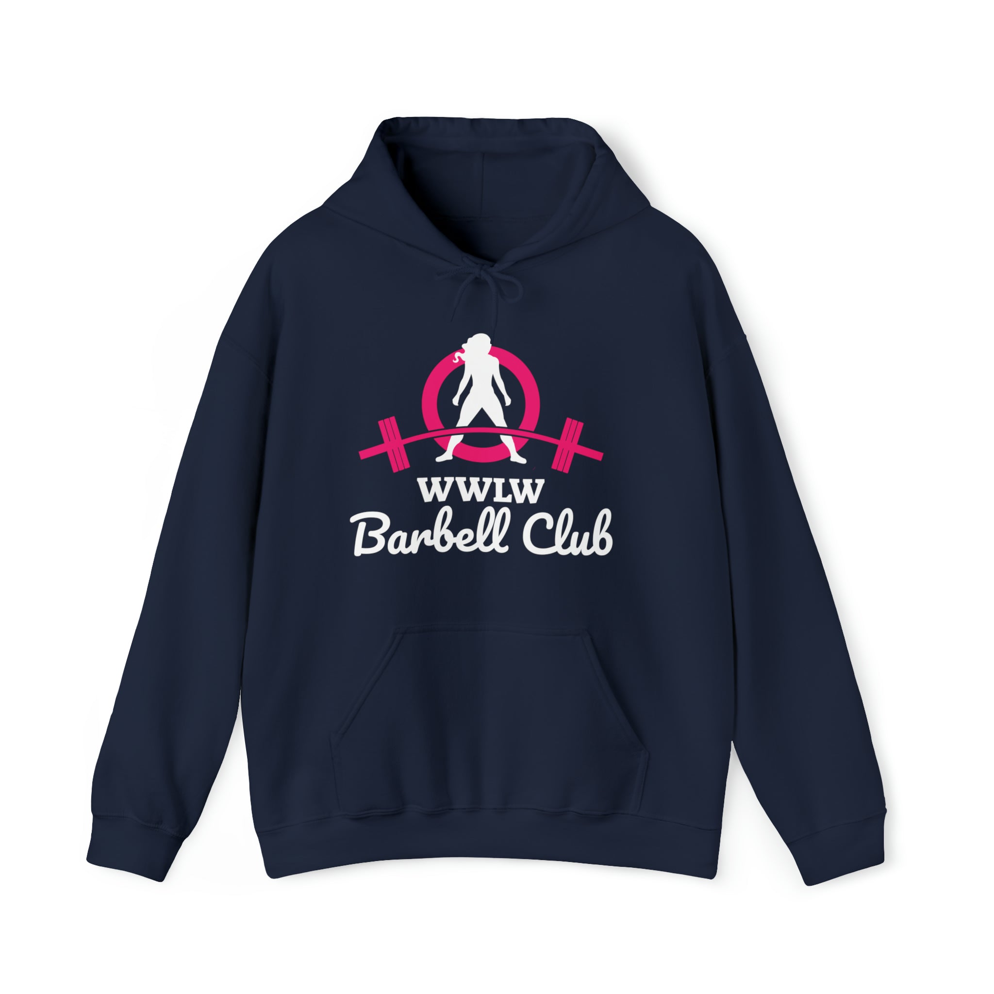 Barbell Club Classic Logo - Unisex Heavy Blend Hooded Sweatshirt