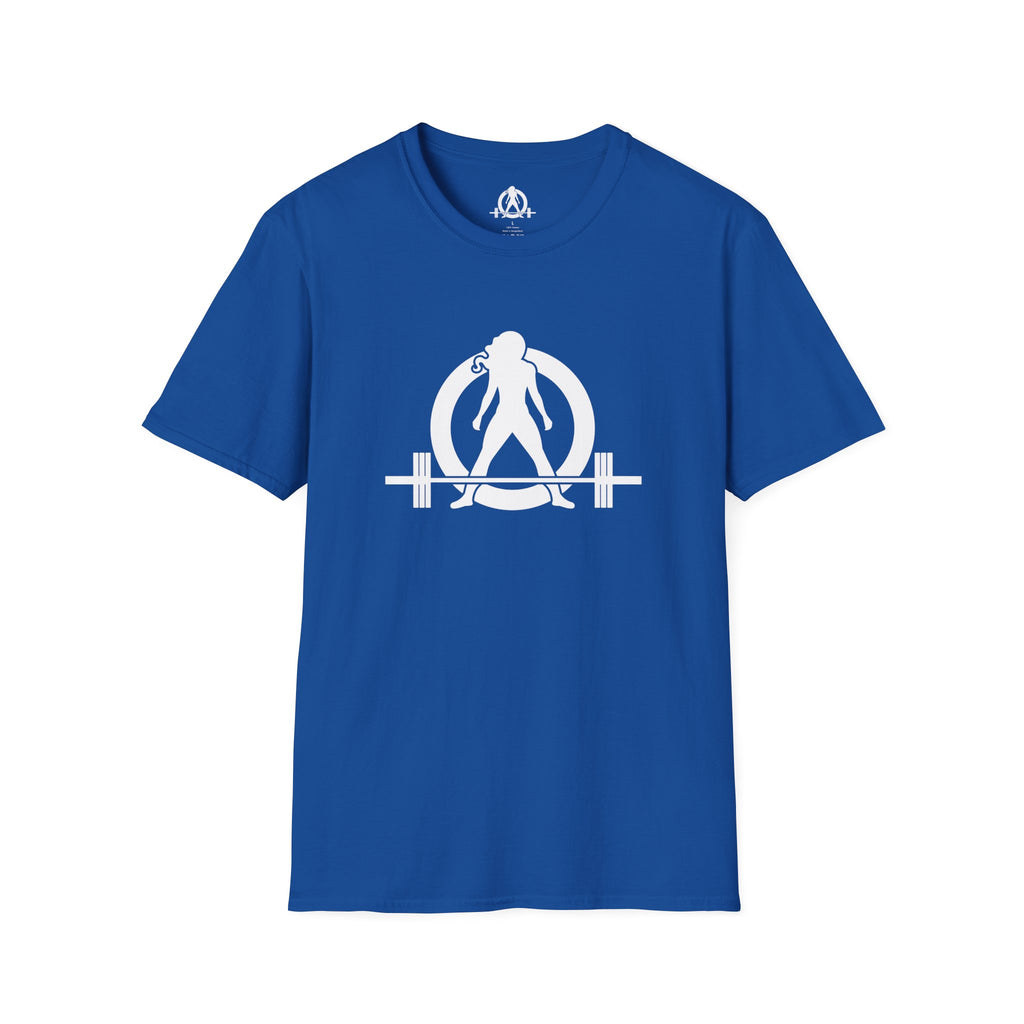 The Bar Is Loaded -  Unisex Softstyle T-Shirt - White Logo