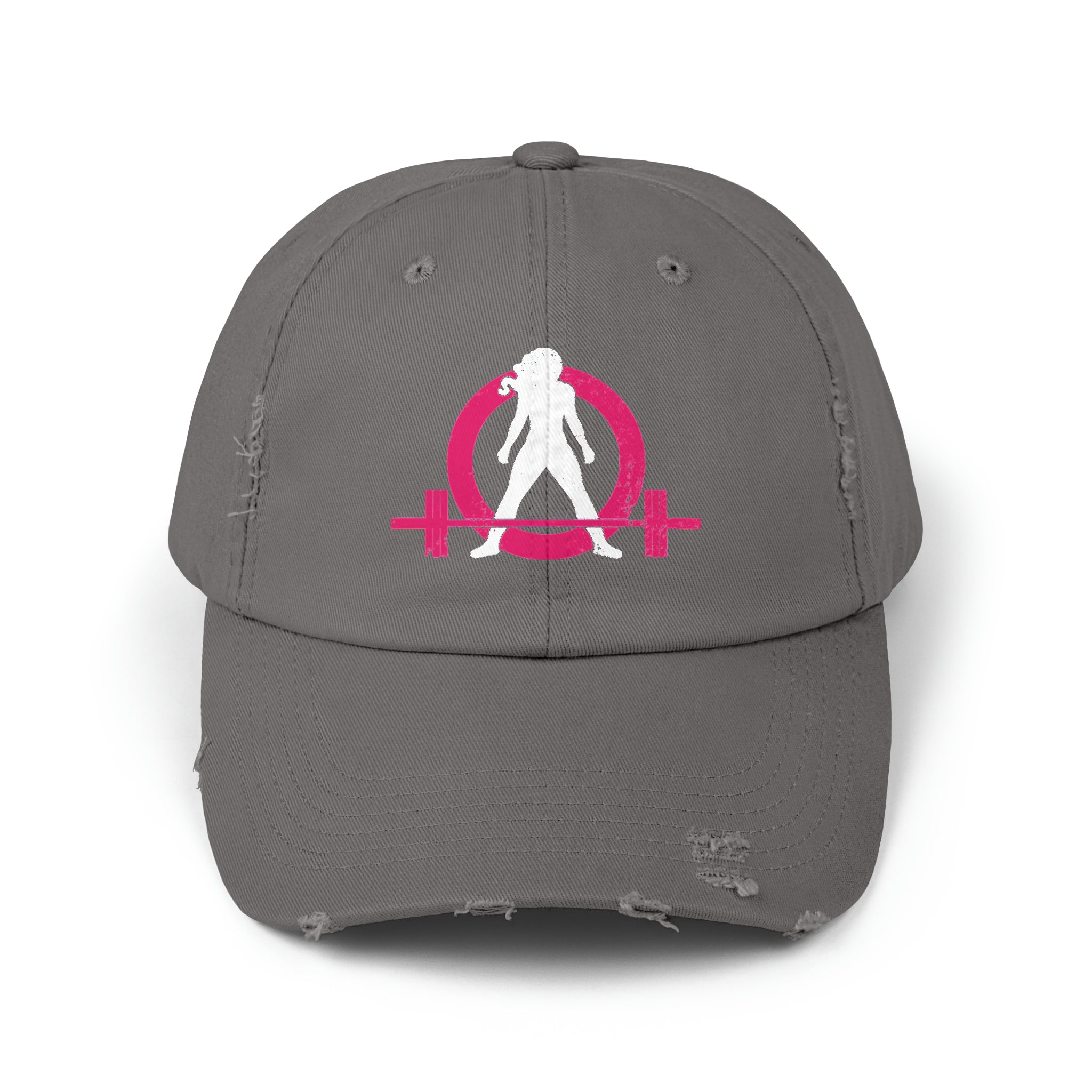 Unisex Distressed Cap - Classic Color Distressed Logo