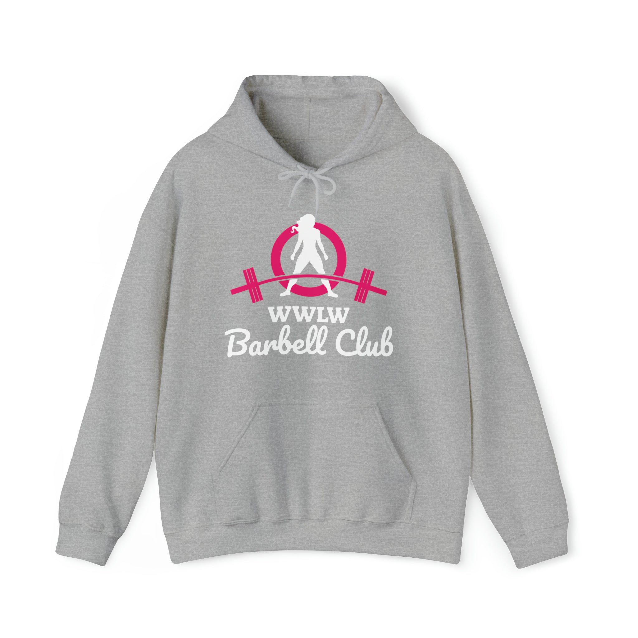 Barbell Club Classic Logo - Unisex Heavy Blend Hooded Sweatshirt