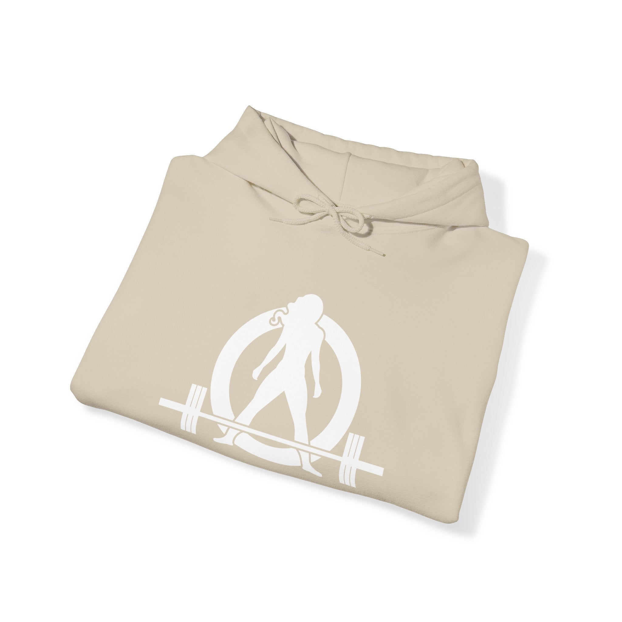Everything Hurts & I'm Hungry  - Unisex Heavy Blend Hooded Sweatshirt  - White Print Front & Back