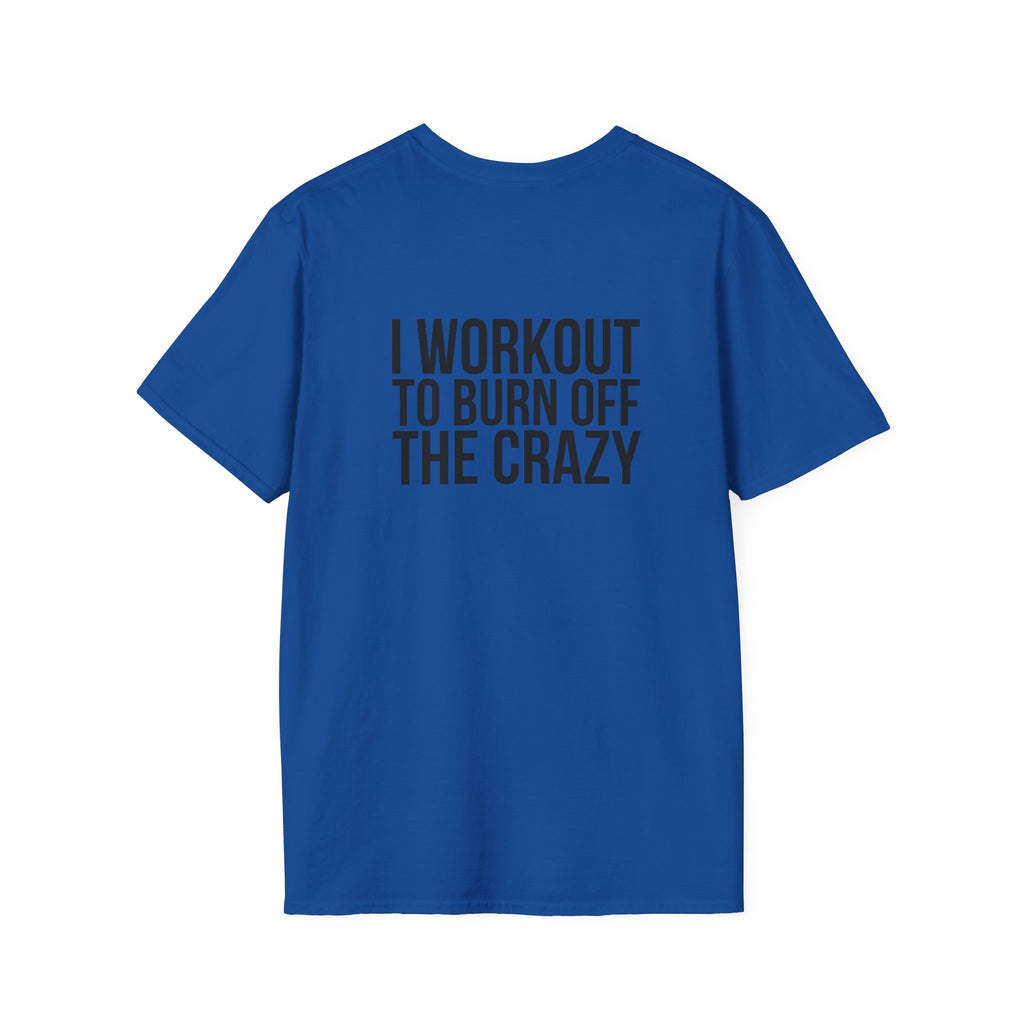 Dare To Be Different - Deadlift - Unisex Softstyle T-Shirt - White Logo Front