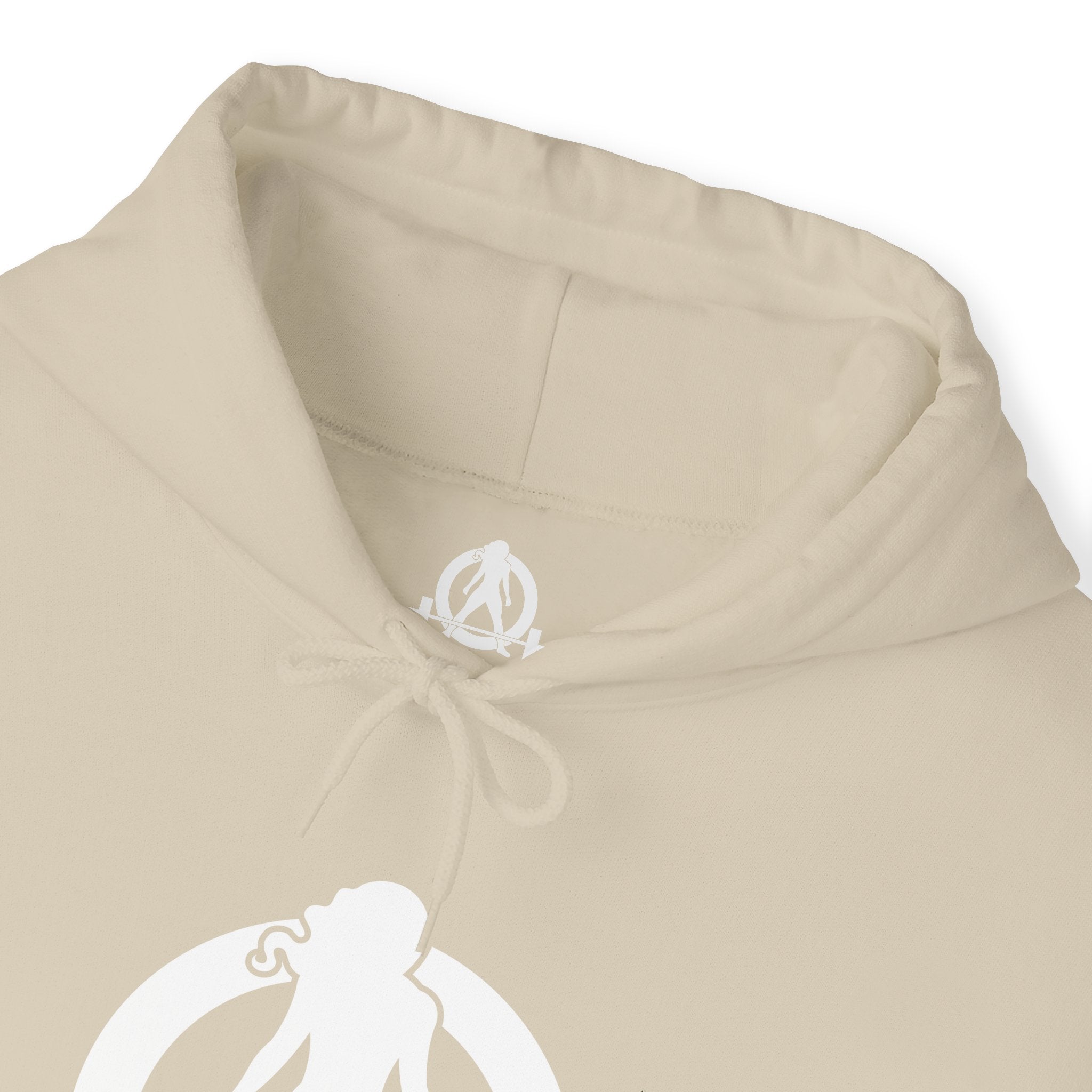 Cardio = Lift Weights Faster - Unisex Heavy Blend Hooded Sweatshirt - White Print on Front & Back