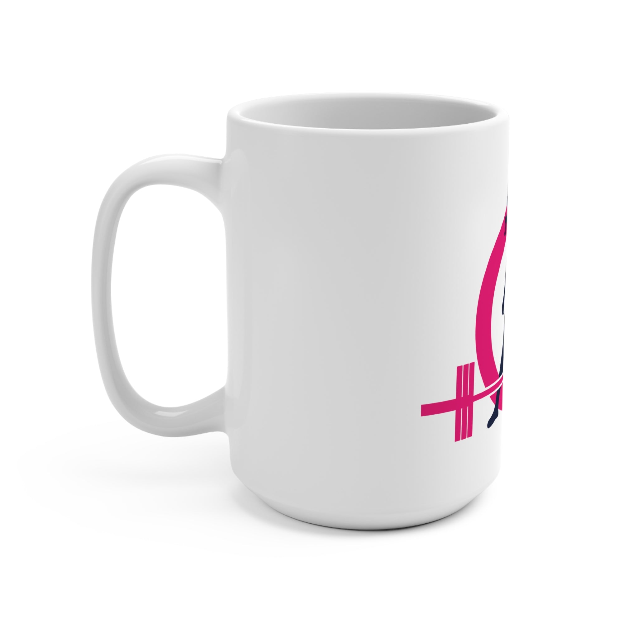 WWLW Classic Logo White Mug — 15oz