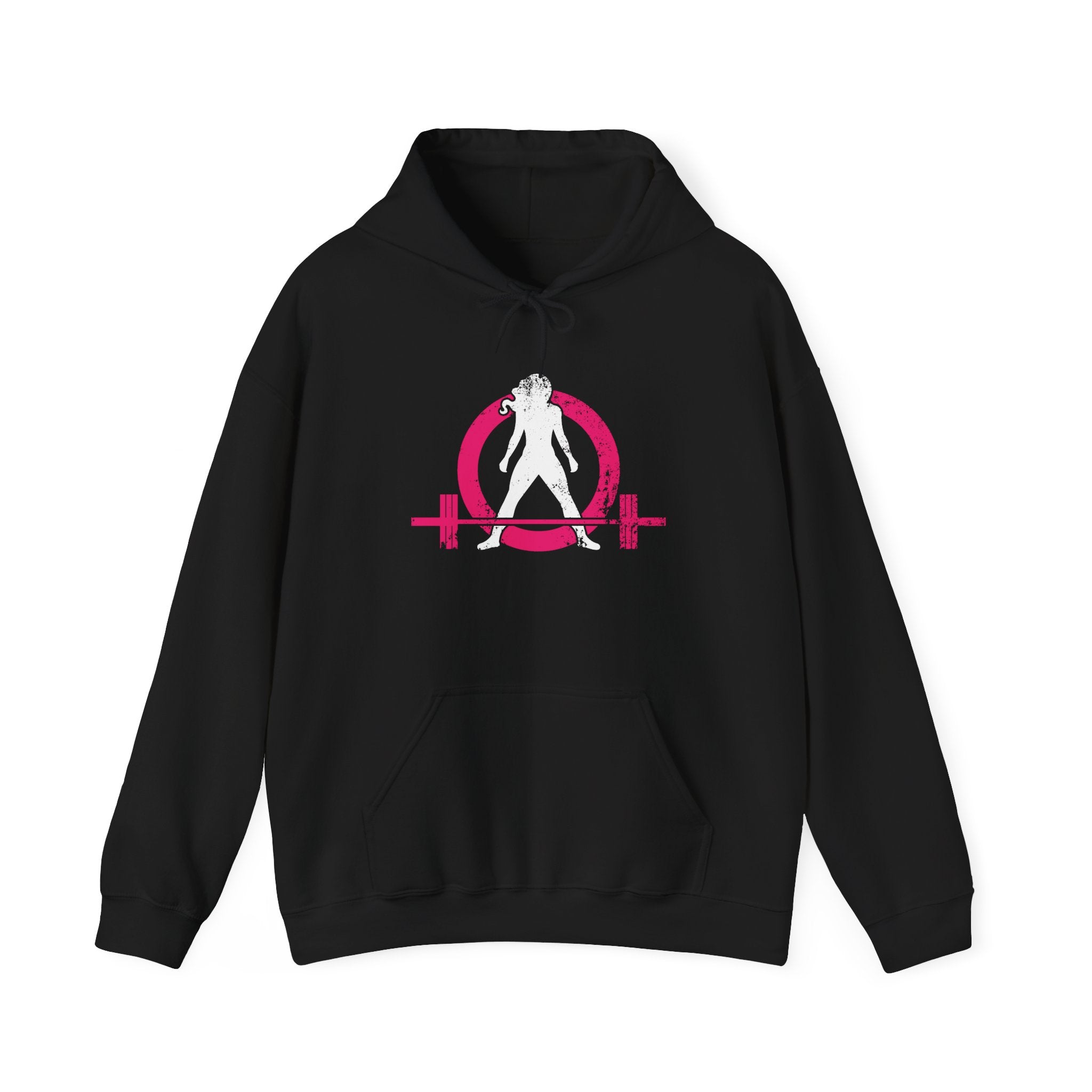 Strong Not Skinny – Unisex Heavy Blend™ Hooded Sweatshirt (Color Distressed Logo)