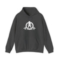 I DON’T WANT TO LOOK SKINNY, I WANT TO LOOK LIKE I CAN KICK YOUR ASS – Unisex Heavy Blend™ Hooded Sweatshirt (White Logo) 🤍