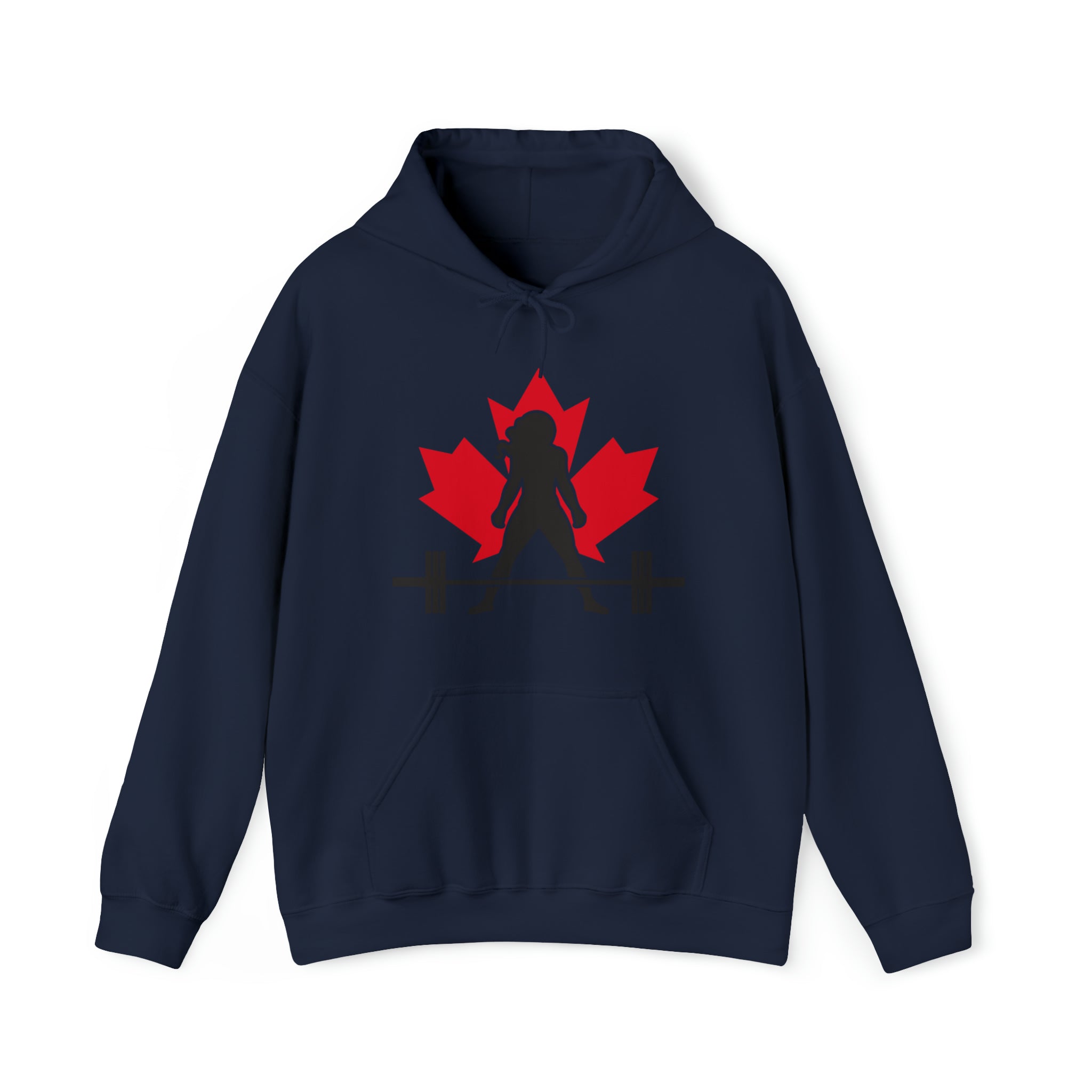 Canada Logo - Unisex Heavy Blend Hooded Sweatshirt - Canada Logo Light - Plain Back