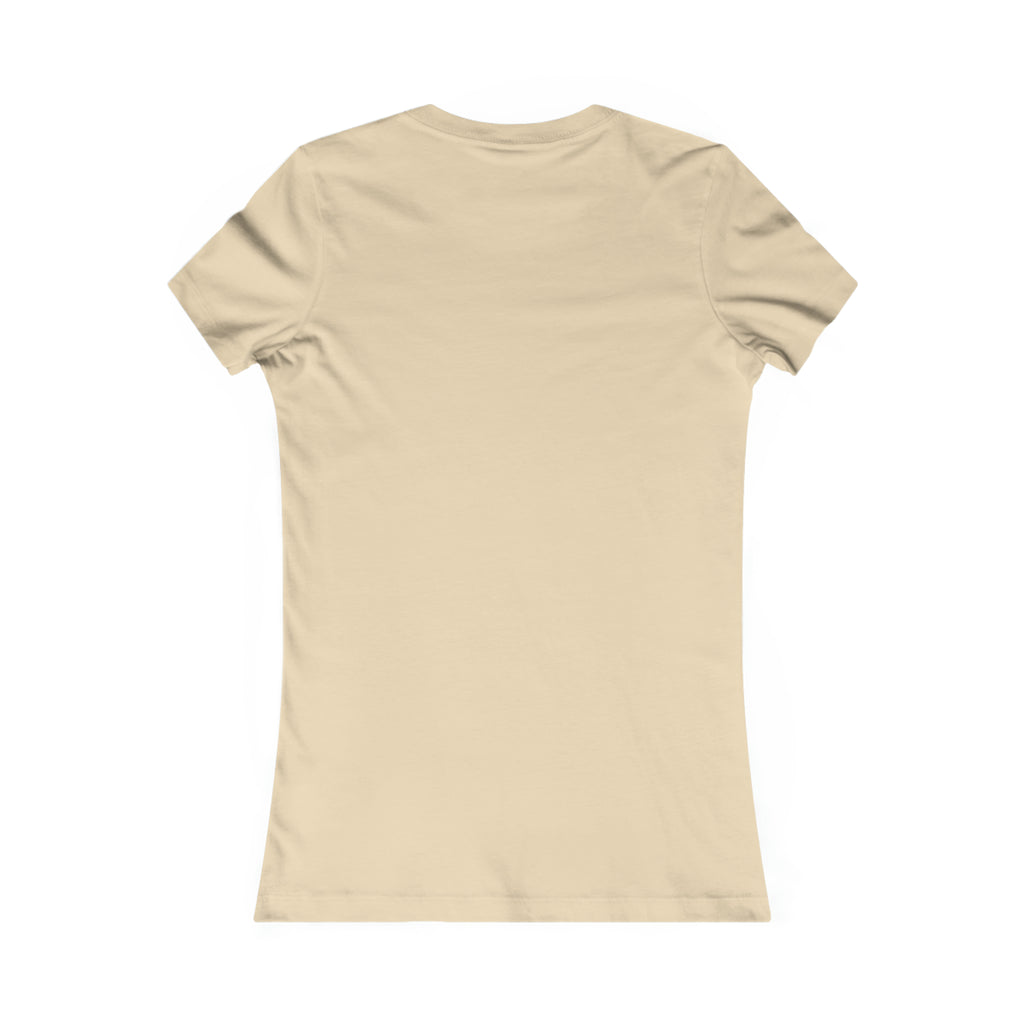 She is STRONG - Women's Favorite Tee - Black Logo - Plain Back