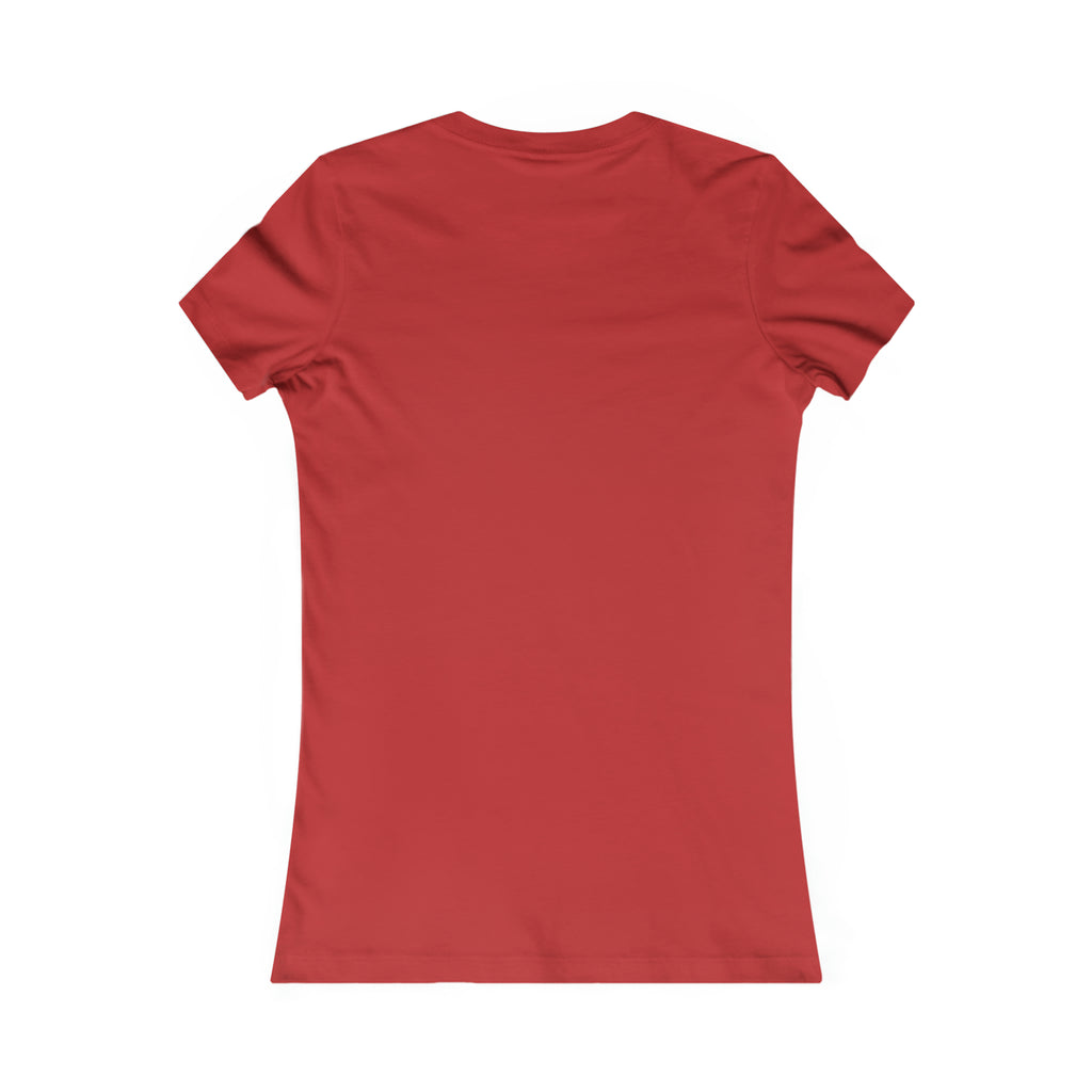 She is STRONG - Women's Favorite Tee - Black Logo - Plain Back