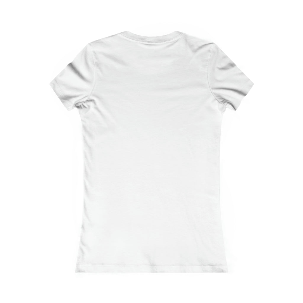 She is STRONG - Women's Favorite Tee - Black Logo - Plain Back