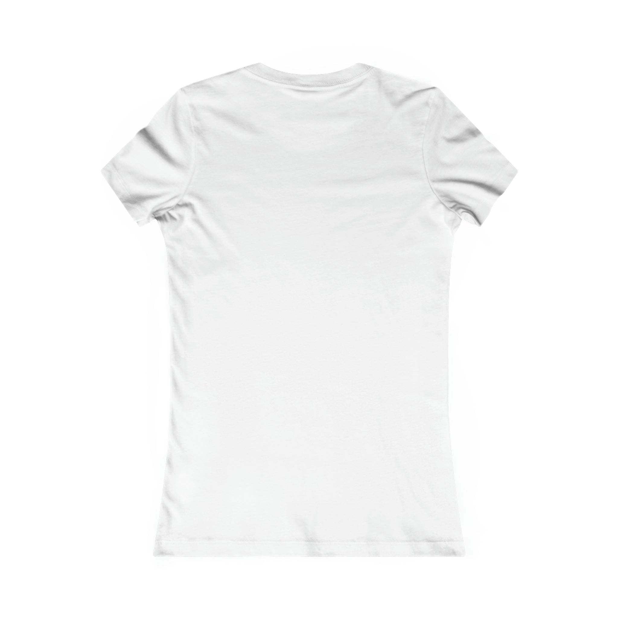 She is STRONG - Women's Favorite Tee - Black Logo - Plain Back