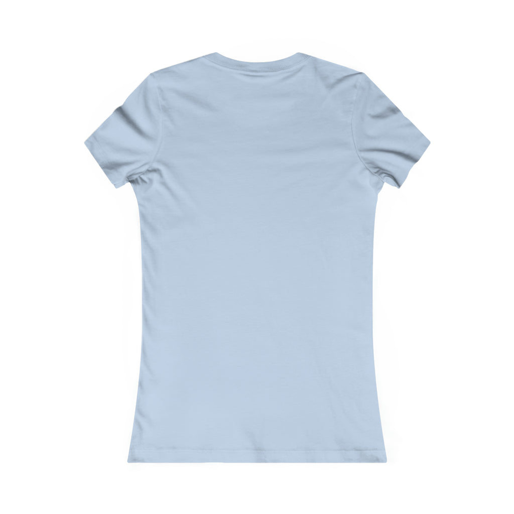 She is STRONG - Women's Favorite Tee - Black Logo - Plain Back