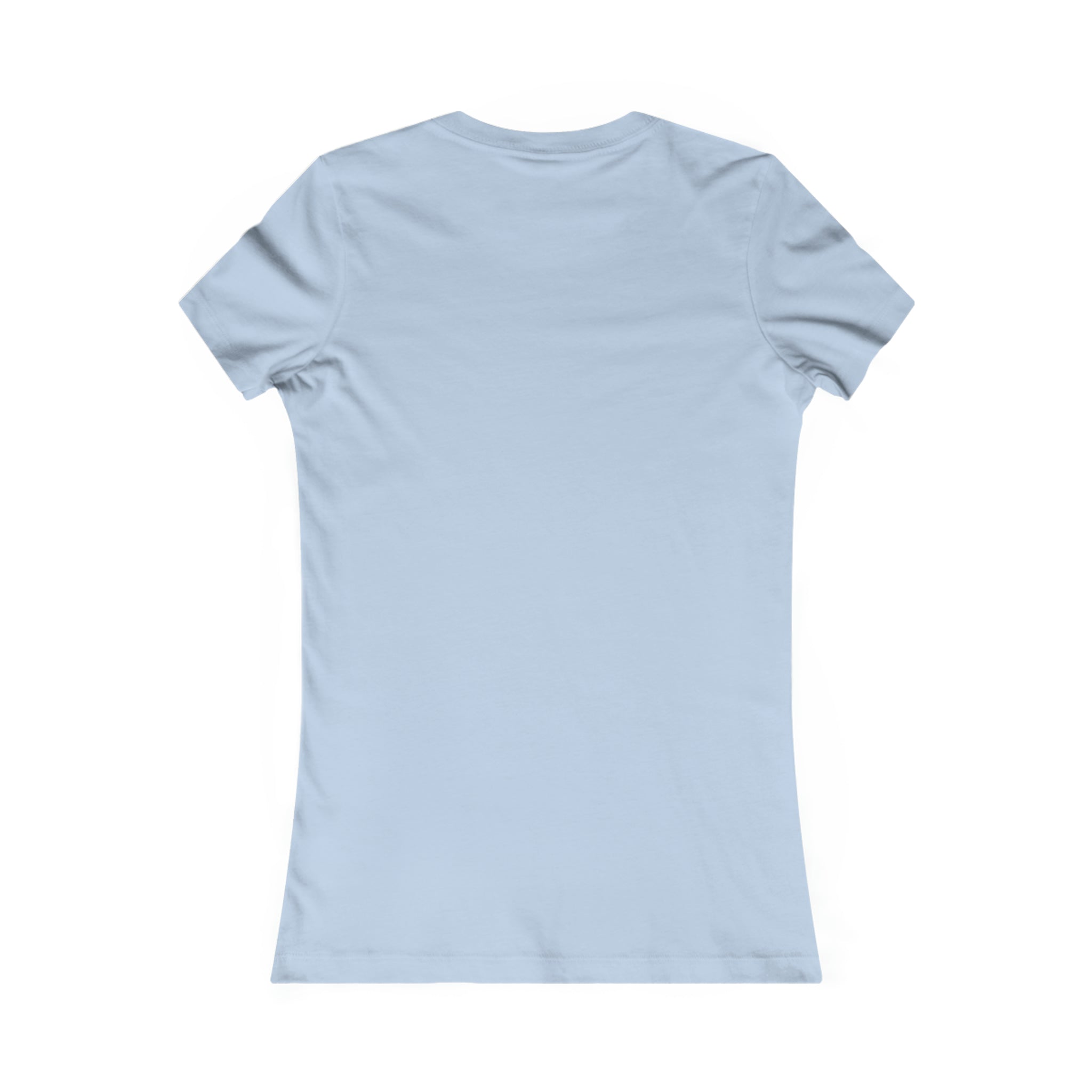 She is STRONG - Women's Favorite Tee - Black Logo - Plain Back
