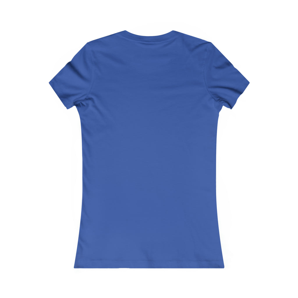 She is STRONG - Women's Favorite Tee - Black Logo - Plain Back