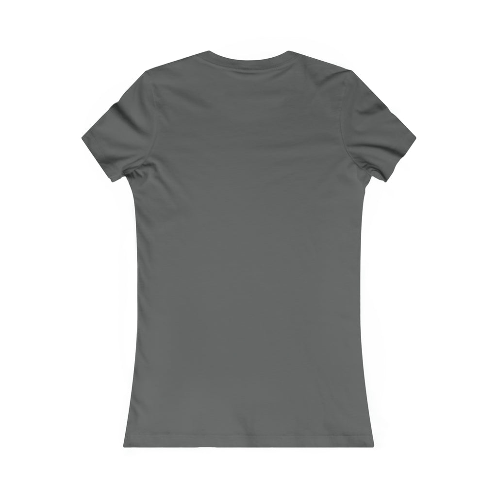 She is STRONG - Women's Favorite Tee - Black Logo - Plain Back