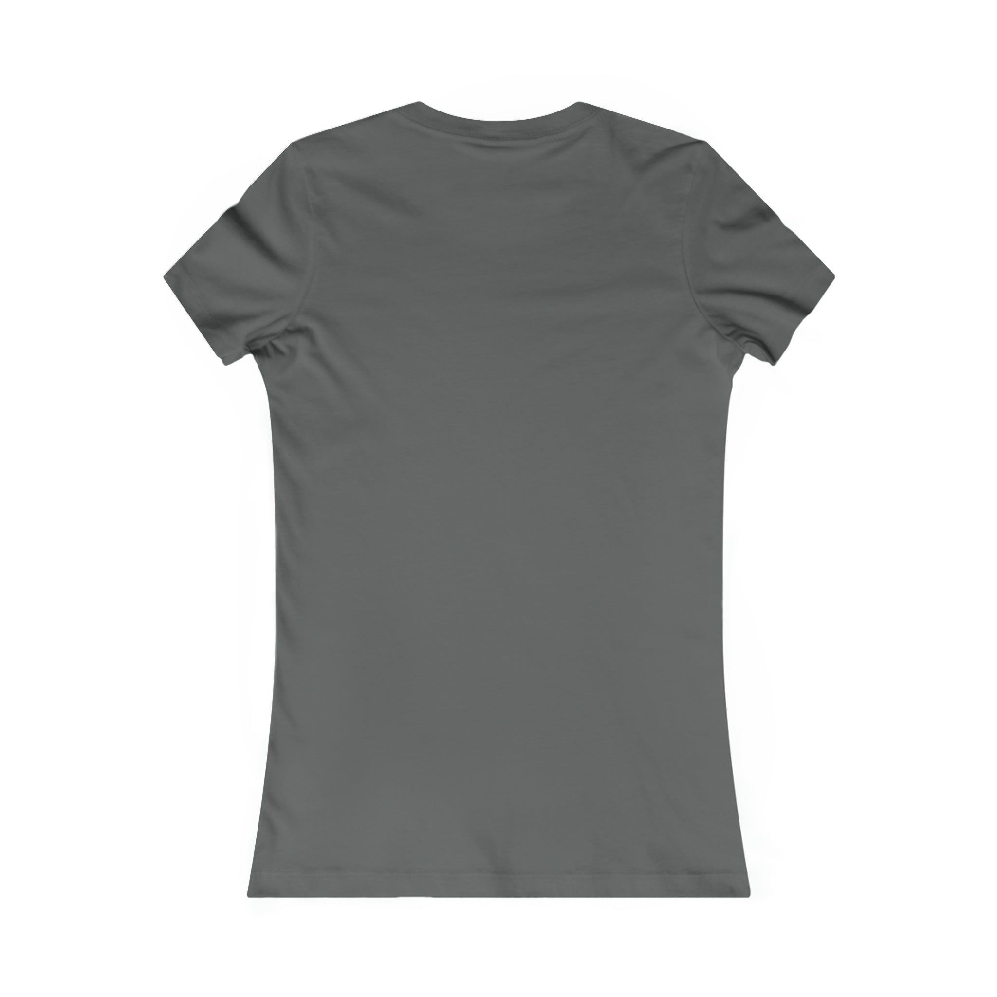 She is STRONG - Women's Favorite Tee - Black Logo - Plain Back