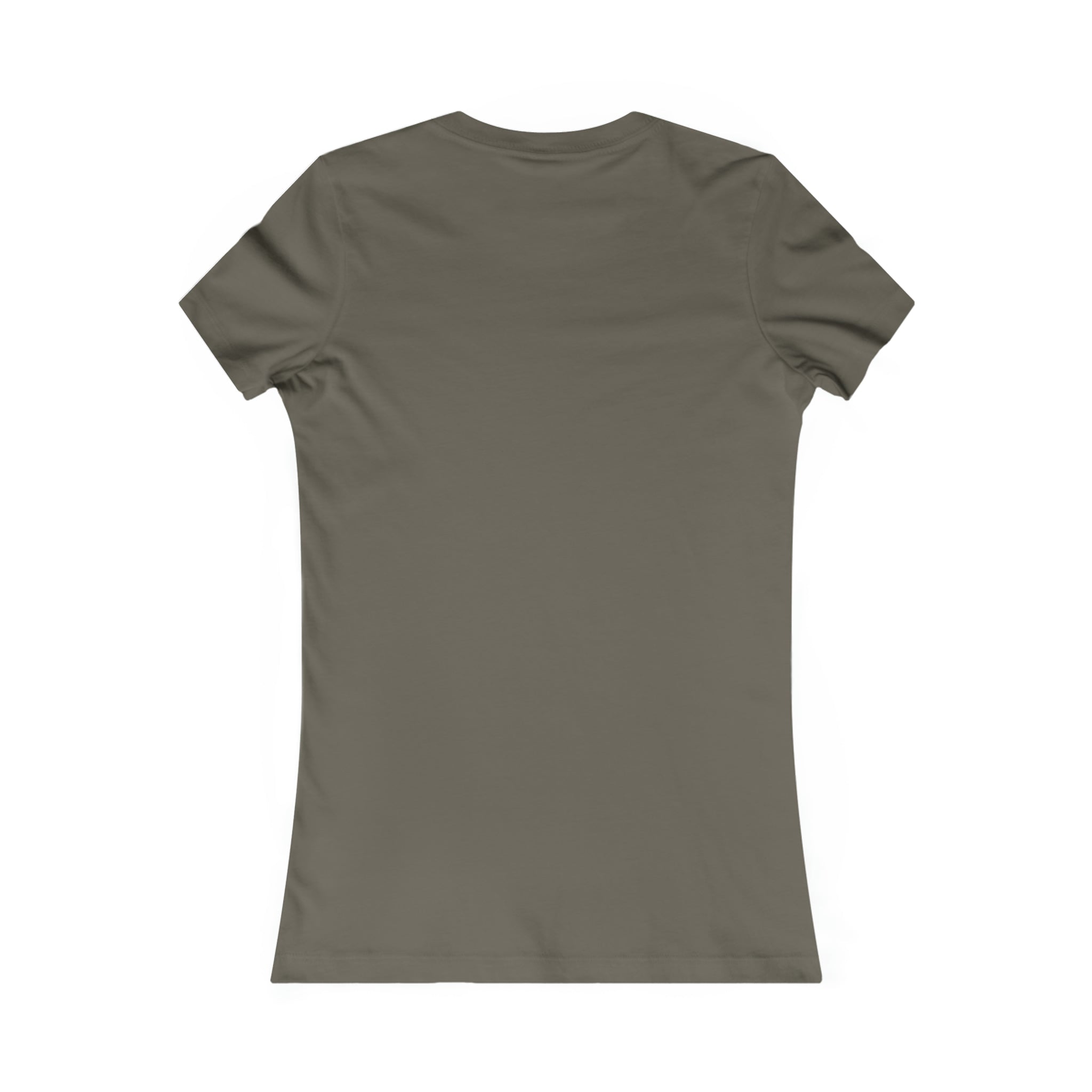 She is STRONG - Women's Favorite Tee - Black Logo - Plain Back