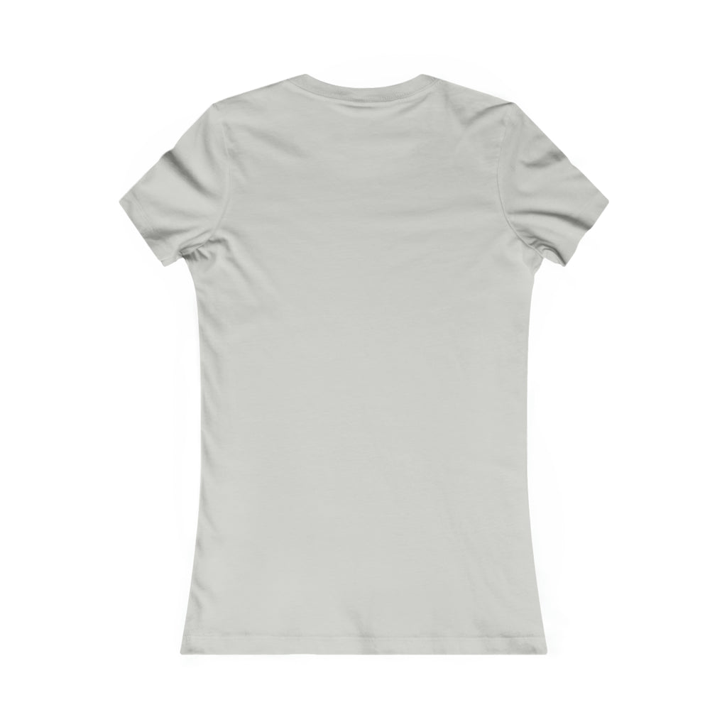 She is STRONG - Women's Favorite Tee - Black Logo - Plain Back