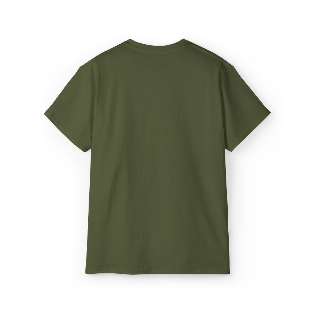 Classic Logo Black - Unisex Ultra Cotton Tee - Plain Back