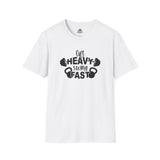 Lift Heavy Swing Fast - Unisex Softstyle T-Shirt - Logo Front