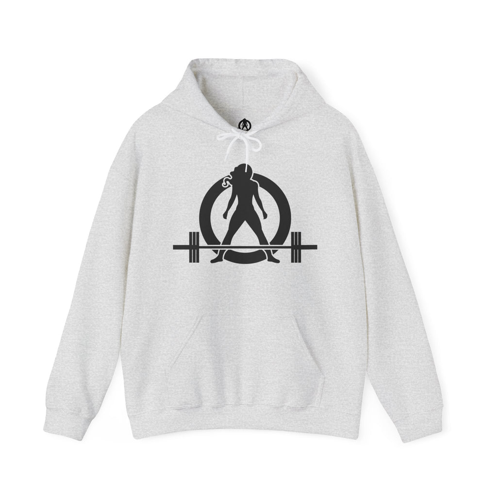 Iron Sharpens Iron - Unisex Heavy Blend Hooded Sweatshirt - Black Print on Front & Back