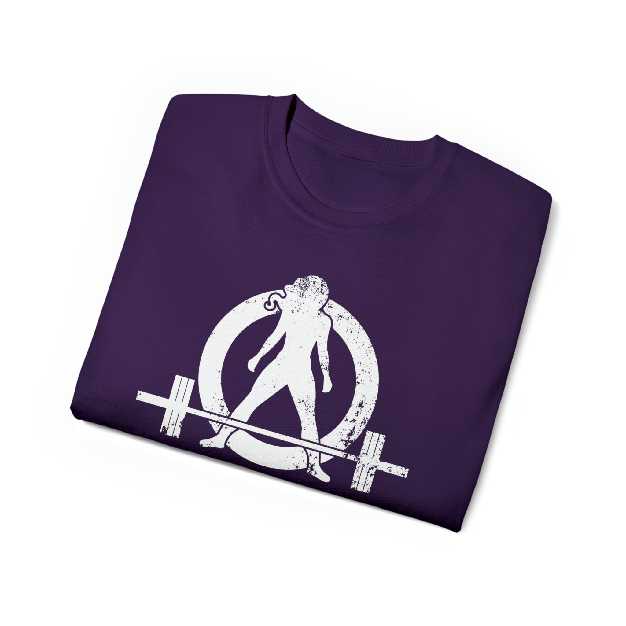 Strong Is Beautiful - Unisex Ultra Cotton Tee - Distressed White Logo - (BEST SELLER)