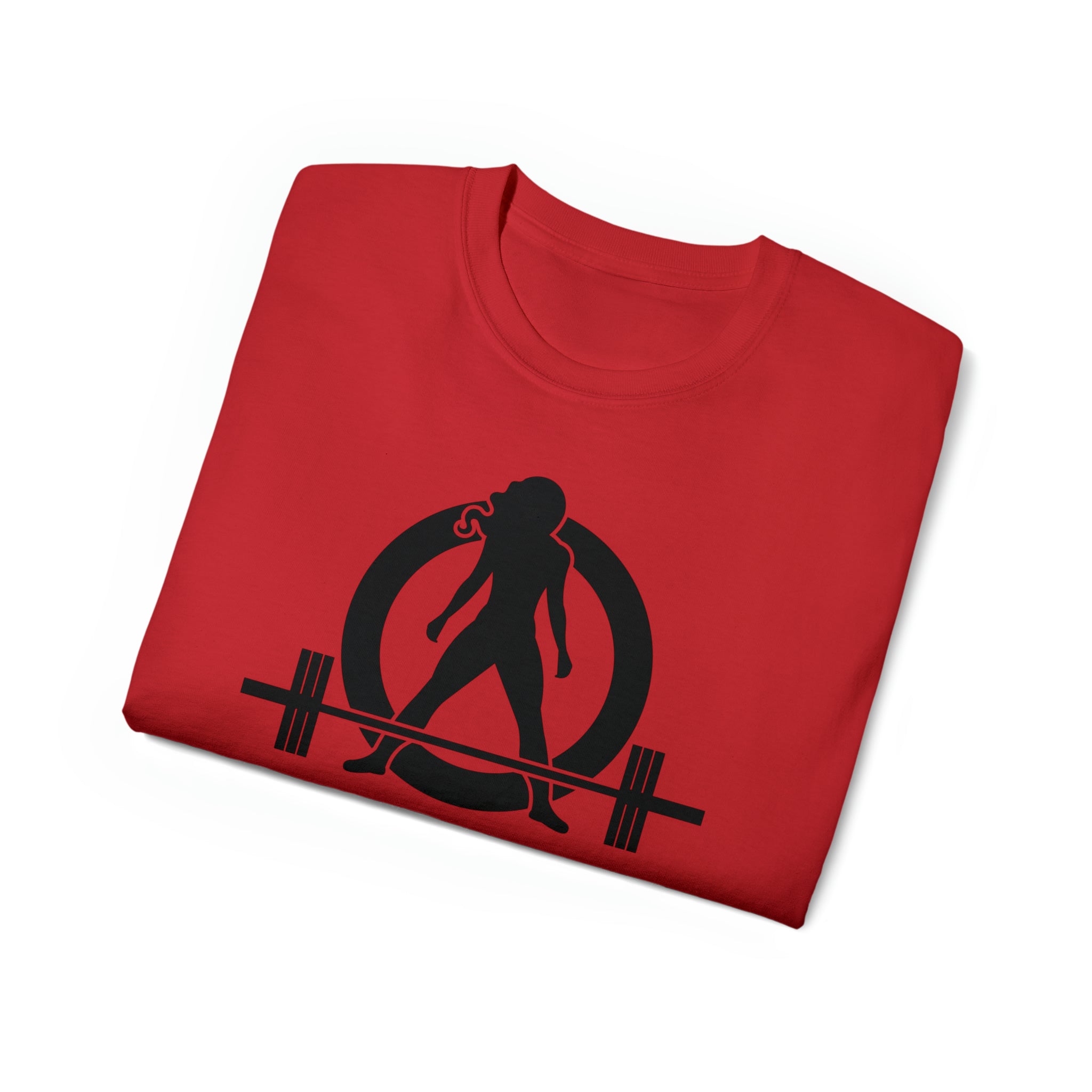 Classic Logo Black - Unisex Ultra Cotton Tee - Plain Back