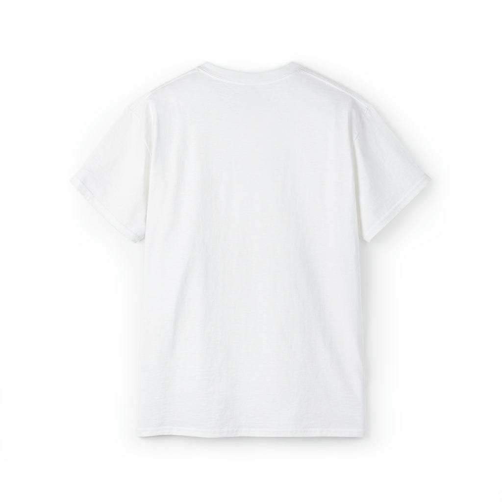 Classic Logo Black - Unisex Ultra Cotton Tee - Plain Back