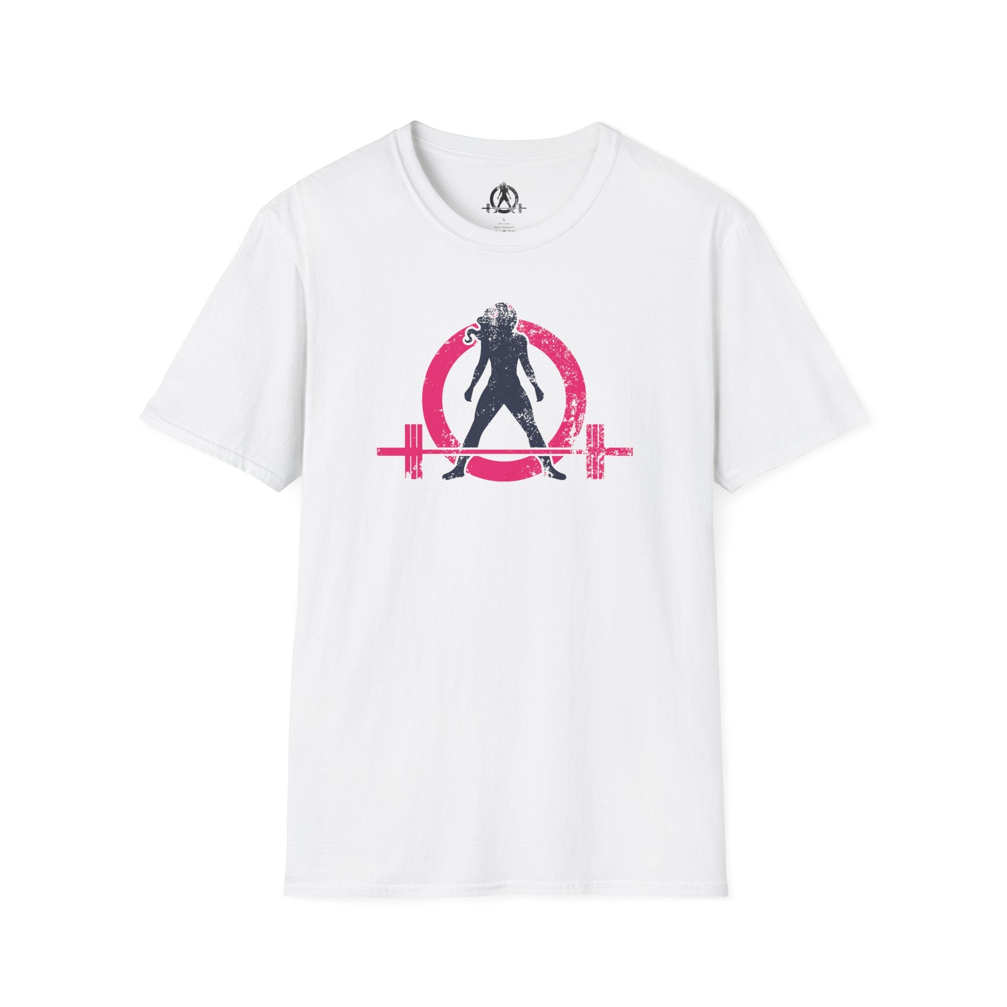 WWLW Distressed Logo Inverted - Unisex Softstyle T-Shirt - Plain Back (BEST SELLER)