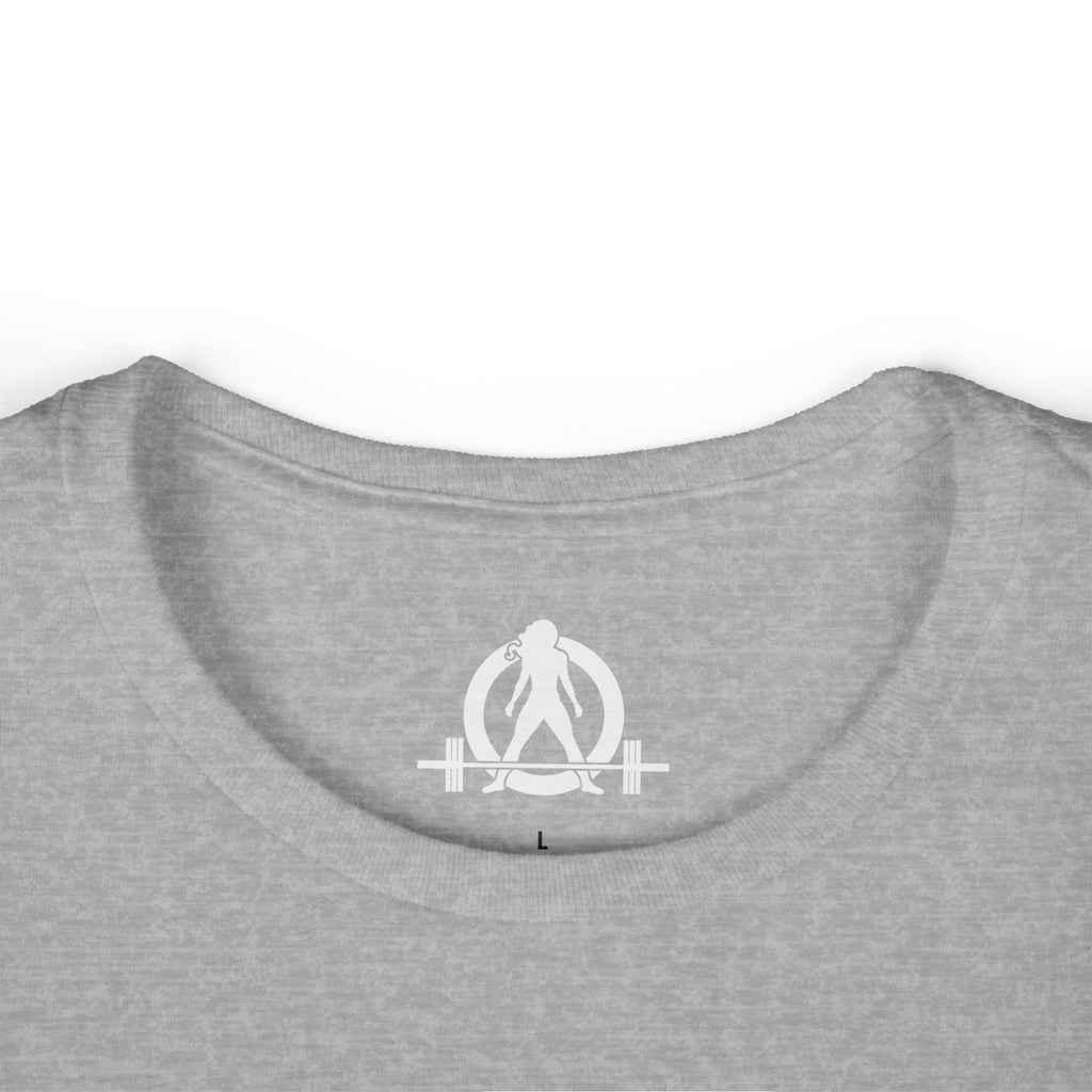 Kick Your Ass - Women's Softstyle Tee - White Logo - V2